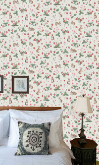 Adventure Awaits Bunnies & Berries Cream/Multi 14140