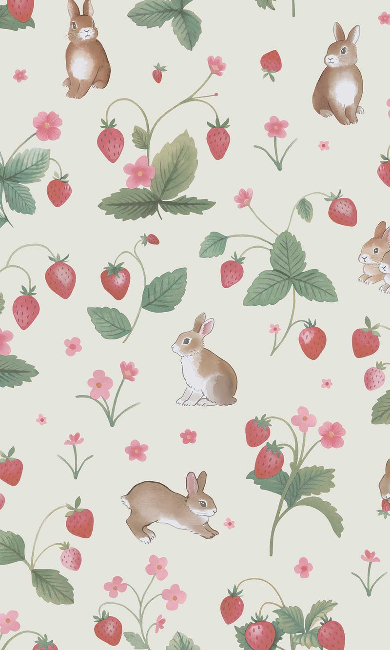 Adventure Awaits Bunnies & Berries Cream/Multi 14140