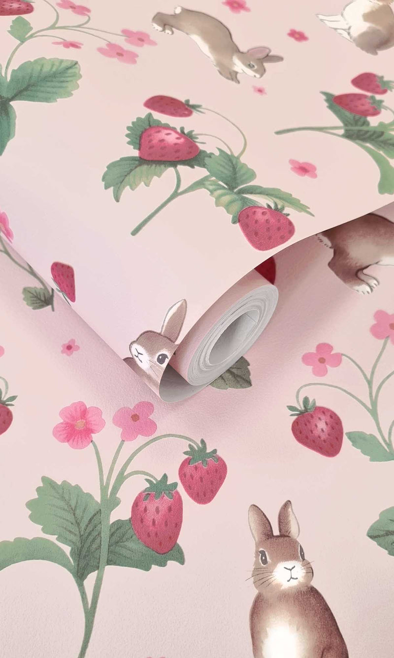 Adventure Awaits Bunnies & Berries Pink 14141