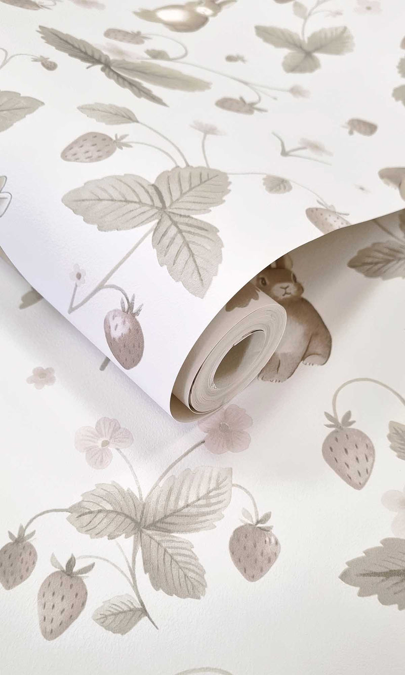 Adventure Awaits Bunnies & Berries Neutral 14143