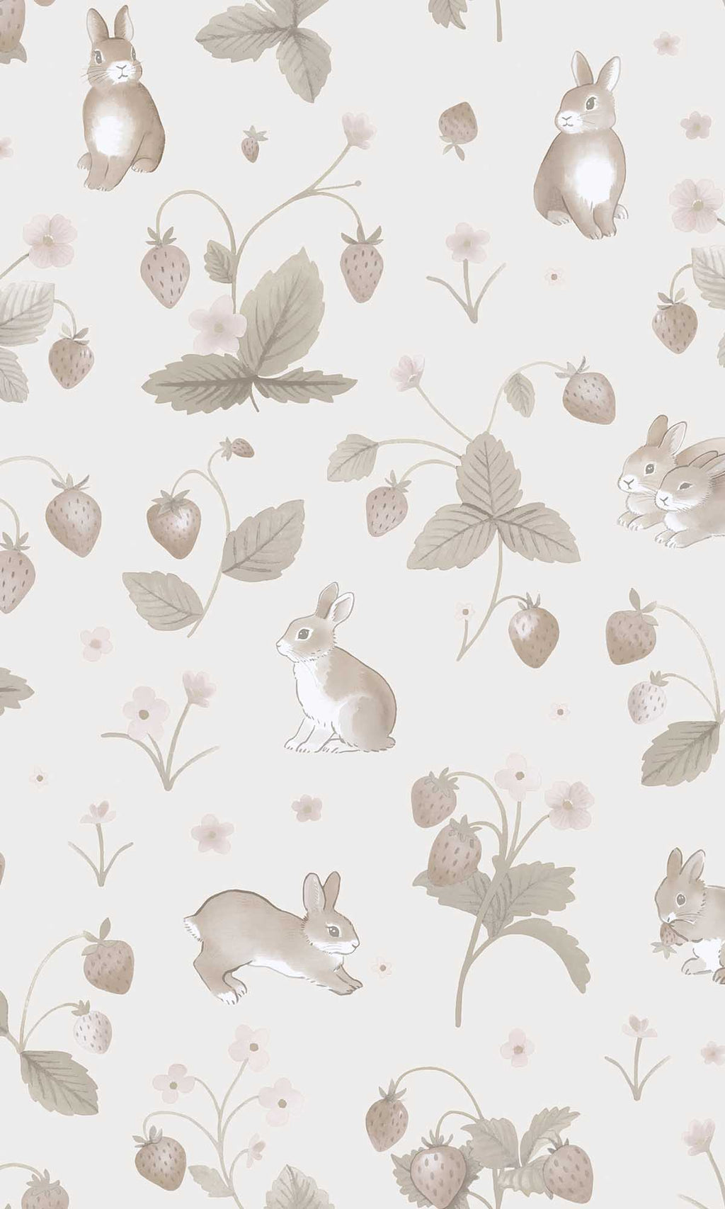 Adventure Awaits Bunnies & Berries Neutral 14143