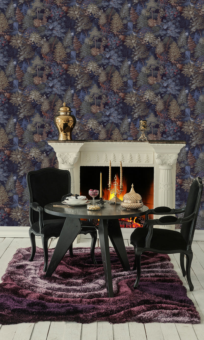 Imaginarium 3 Midnight Woods Navy 14152