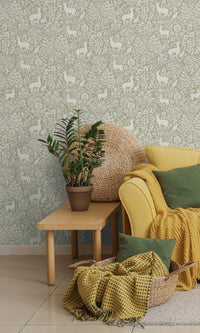 Imaginarium 3 Deer Woods Sage 14160