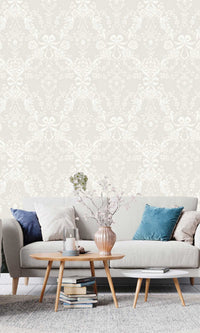 Imaginarium 3 Bow Damask Taupe 14171