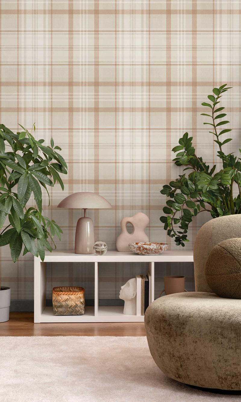 Imaginarium 3 Kirkham Check Orange 14182