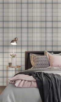 Imaginarium 3 Kirkham Check Navy 14183