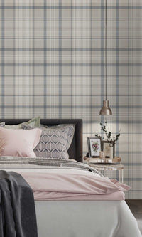 Imaginarium 3 Kirkham Check Navy 14183