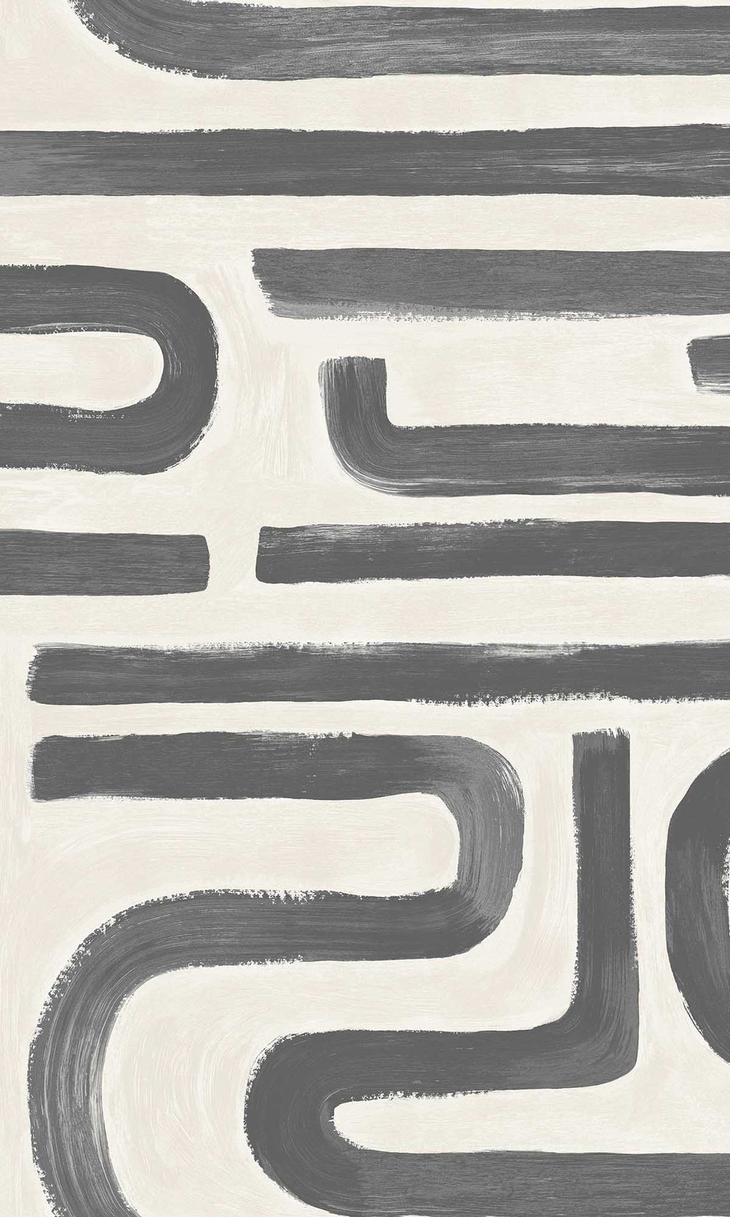 Imaginarium 3 Brushed Geo Charcoal Cream 14233