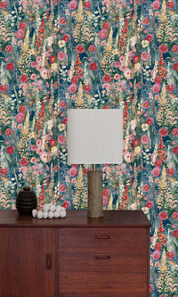 Inia Delphinium Forest Multicolor - Blue A74602