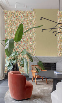 Inia Delphinium Forest Multicolor - Burgundy A74603