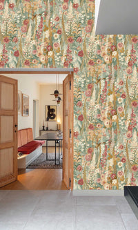 Inia Delphinium Forest Multicolor - Burgundy A74603