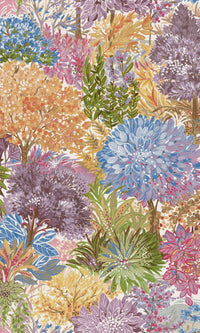 Inia Blossom Tree Multicoloured - Blue A78601
