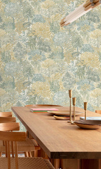 Inia Blossom Tree Multicoloured - Beige A78603