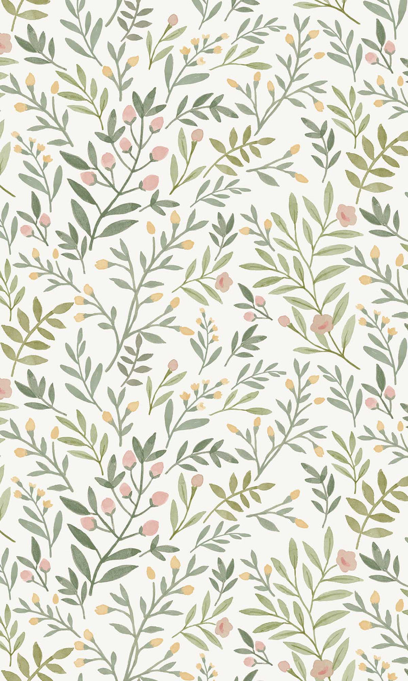 Inia Leafy Trail Multicoloured - Green A78801