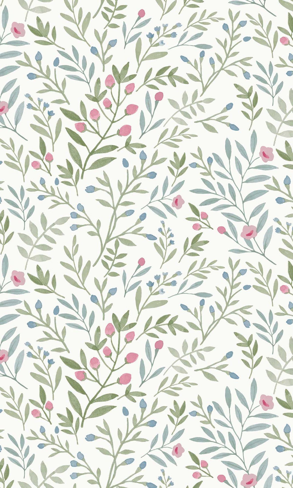 Inia Leafy Trail Multicoloured - Blue A78803