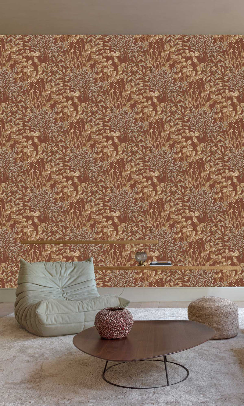 Inia Leaf Meerkat Brown A78902