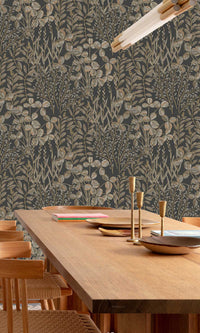 Inia Leaf Baltic Sea Black A78903