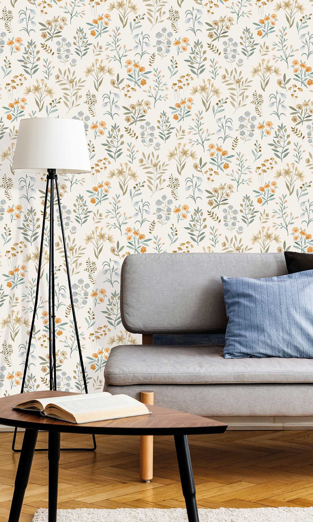 Inia Placed Posey Grey Frost A80101