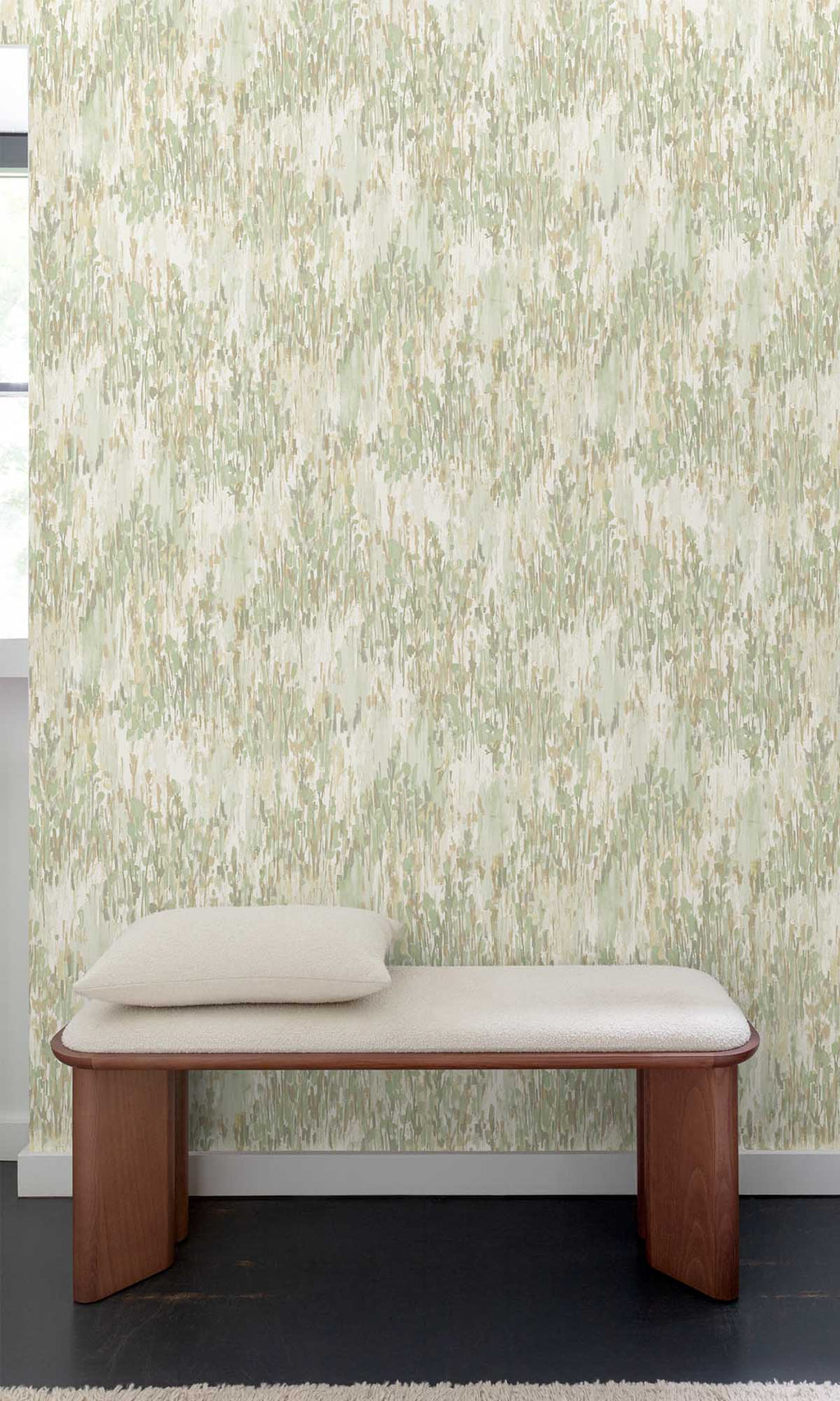 Inia Abstract Grasses Beryl Green A82803