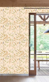 Inia Azuria Beige - Green A83501