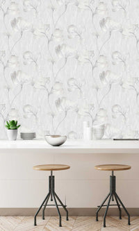 Very Silk Flower Silver Lake VE3317