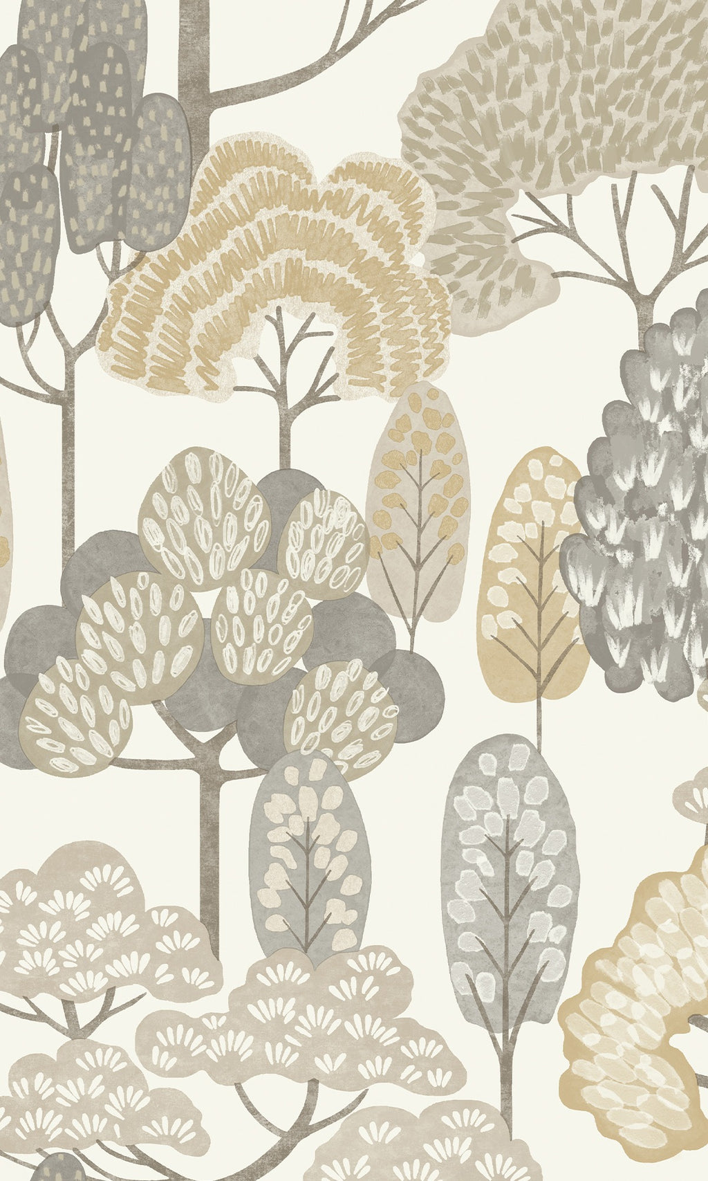 Little Dreamers Happy Trees Soybean Beige LD2103