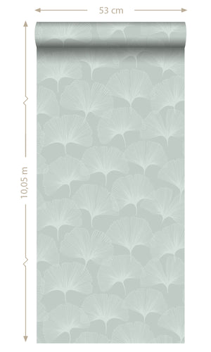 Origin City Chic Celadon Green Ginko Leaves 347748