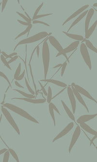 Origin City Chic Green Bamboo Leaves 347736