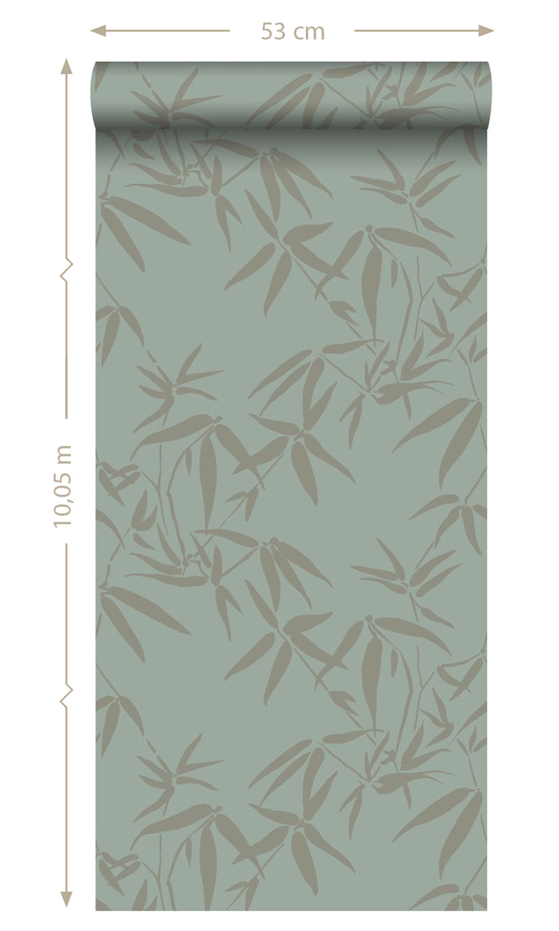 Origin City Chic Green Bamboo Leaves 347736