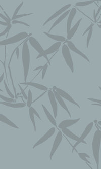 Origin City Chic Blue Bamboo Leaves 347737