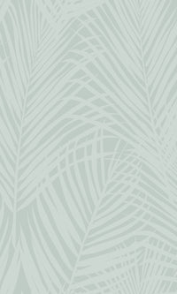 Origin Paradise Celadon Green Plam Leaves 347742