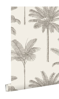 Origin Paradise Light Beige Palm Trees 139163