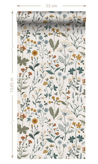 Origin Mustard and Multi-colored Vintage Wildflowers 139391