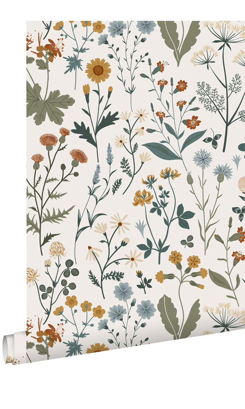 Origin Mustard and Multi-colored Vintage Wildflowers 139391