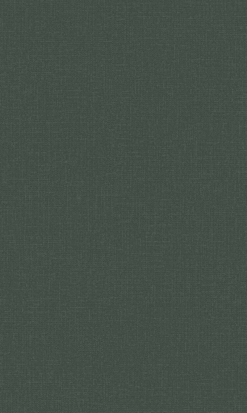 Origin Dark Green Blush Linen Texture Plain 148755