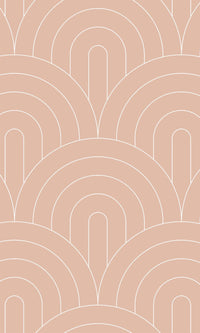 Origin Peach Pink Art Deco Motif 139218