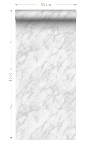 Origin White and Gray Art Deco Marble 139195