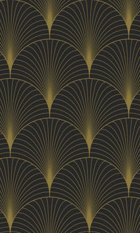 Origin Black and Gold Art Deco Motif 139457