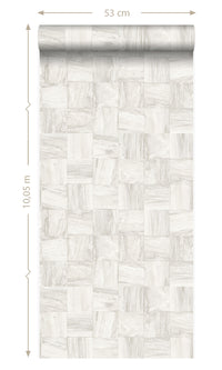 Origin Cream White Matières - Scrap Woods 347515