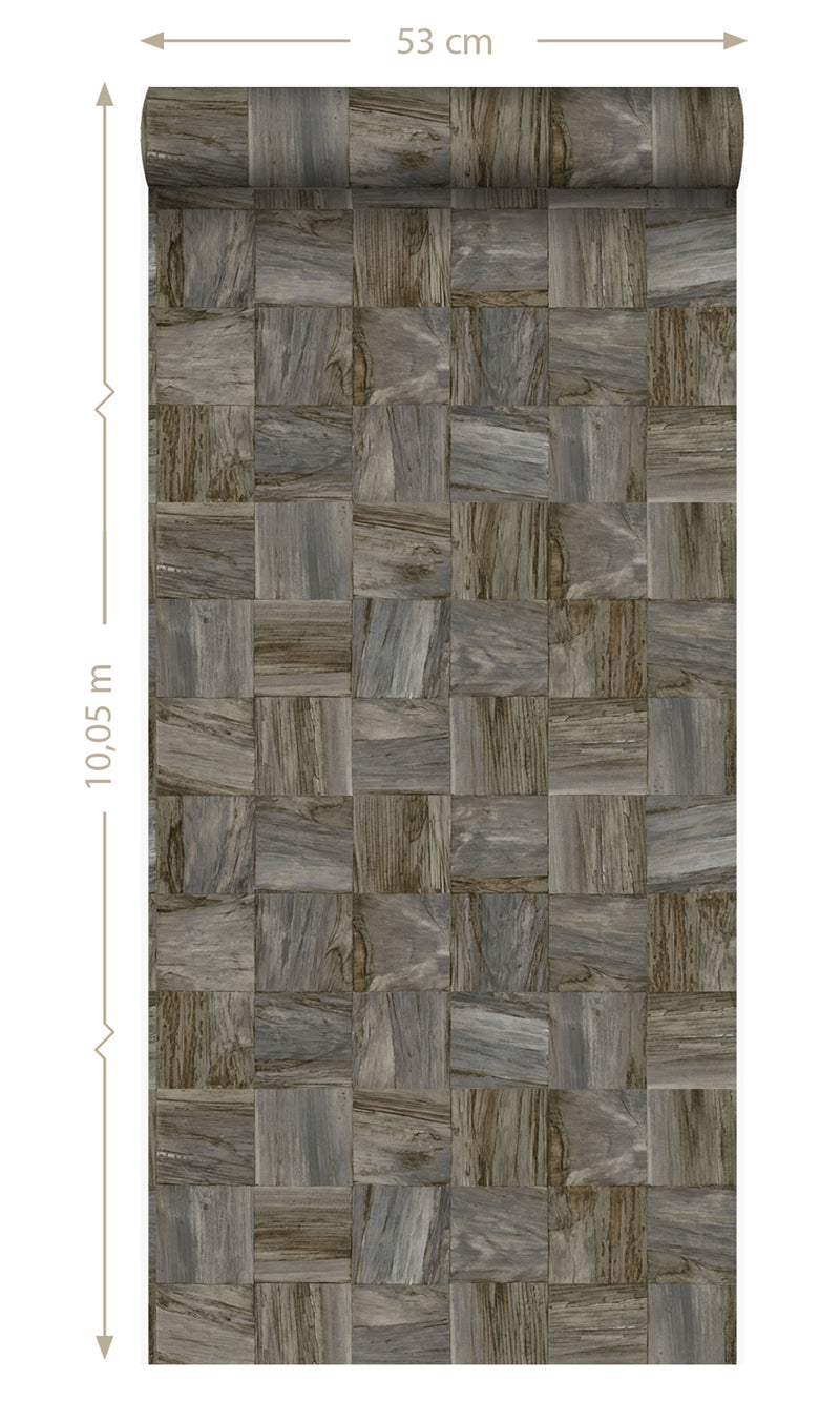 Origin Dark Brown Matières - Scrap Woods 347519