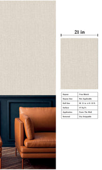 Designer Walls Papyrus Crème Plain DW1000