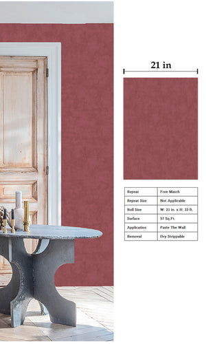 Designer Walls Velvet Parme Plain DW1010