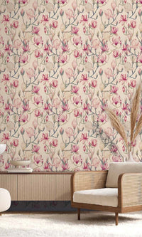 Designer Walls Beige Magnolia DW2014