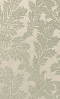 Eleganza Acanthus Sage - Cream 36430