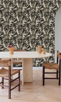 Karuna Inky Palms - Motifs Arrowtown/Tuatara A71203