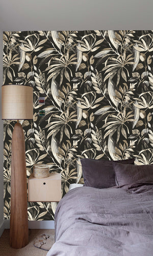 Karuna Inky Palms - Motifs Arrowtown/Tuatara A71203