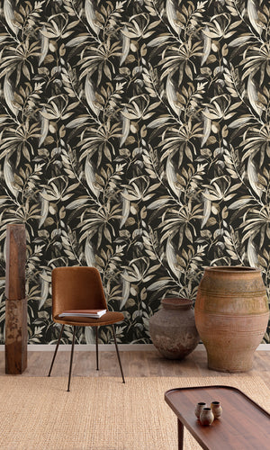 Karuna Inky Palms - Motifs Arrowtown/Tuatara A71203