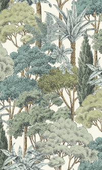 Karuna Sketched Forest Moss Green A76302