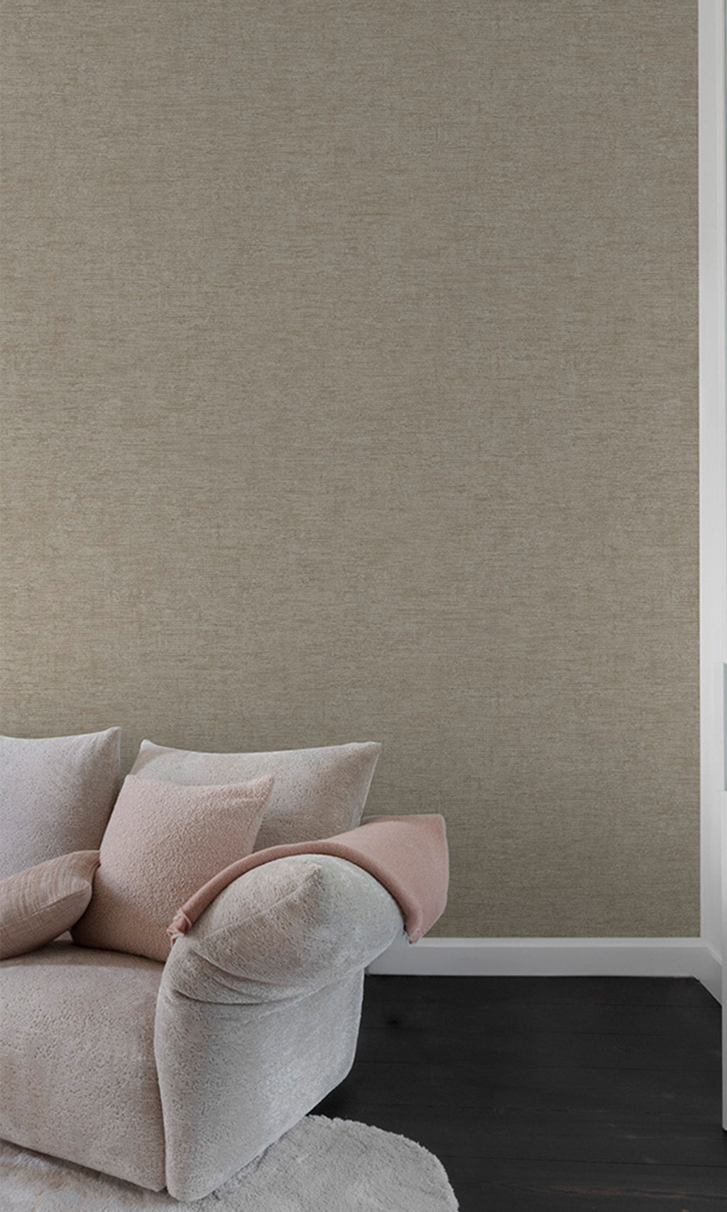 Precious Weaves Dakota - Plain Oyster Grey PW1313