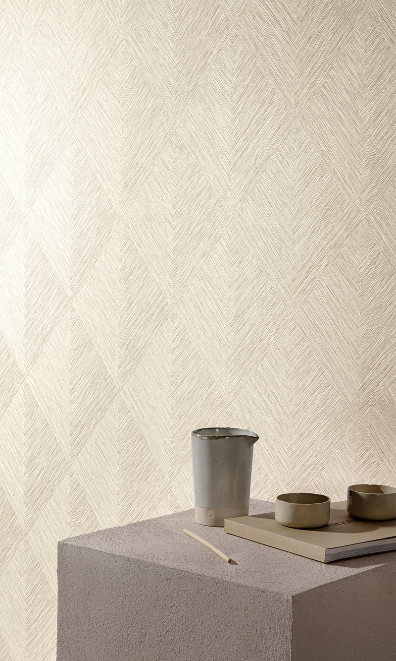 Precious Weaves Loni - All-over Beige Royal PW3002